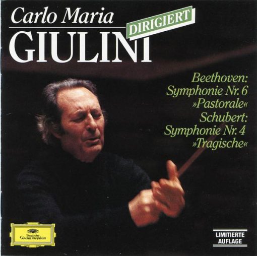 Carlo Maria Giulini Dirigiert Ludwig van Beethoven, Franz Schubert - Symphonie Nr. 6 »Pastorale« / Symphonie Nr. 4 »Tragische« (CD, Comp, Ltd) (Near Mint (NM or M-))