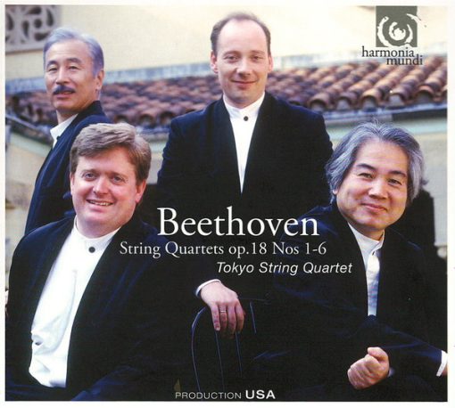 Ludwig van Beethoven - Tokyo String Quartet - String Quartets Op. 18 Nos 1-6 (2xCD, Album) (Near Mint (NM or M-))