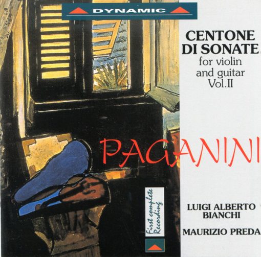 Niccolò Paganini, Luigi Alberto Bianchi, Maurizio Preda - Centone Di Sonate For Violin And Guitar Vol. II (CD) (Near Mint (NM or M-))