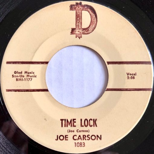 Joe Carson - Time Lock / Careless Words (7", She) (Good Plus (G+))