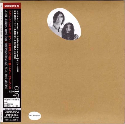 John Lennon & Yoko Ono - Unfinished Music No. 1: Two Virgins (CD, Album, Ltd, RE, RM) (Mint (M))