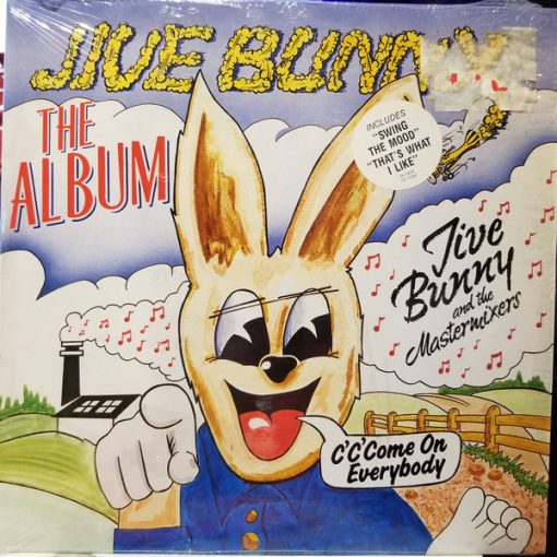 Jive Bunny And The Mastermixers - The Album (C'C'Come On Everybody) (LP, Album, Mixed) (Mint (M))