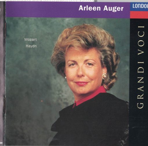 Wolfgang Amadeus Mozart, Joseph Haydn, Arleen Auger - Grandi Voci Arleen Auger (CD, RM) (Near Mint (NM or M-))