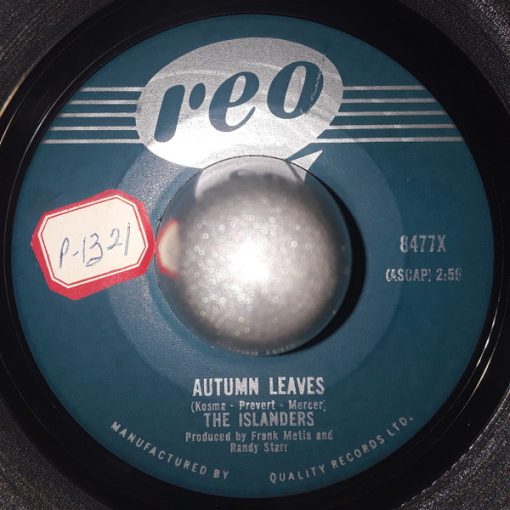 The Islanders (2) - Autumn Leaves / Kon-Tiki (7") (Very Good Plus (VG+))