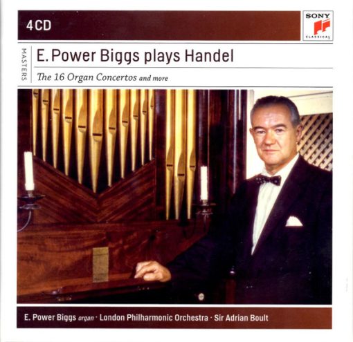 Georg Friedrich Händel, E. Power Biggs, London Philharmonic Orchestra, Sir Adrian Boult, Royal Philharmonic Orchestra, Sir Charles Groves - E. Power Biggs Plays Handel - The 16 Organ Concertos And More (4xCD, Comp, RE, RM + Box) (Near Mint (NM or M-))