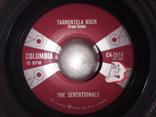 The Sensationals (3) - Tarrentela Rock (7", Single) (Very Good (VG))