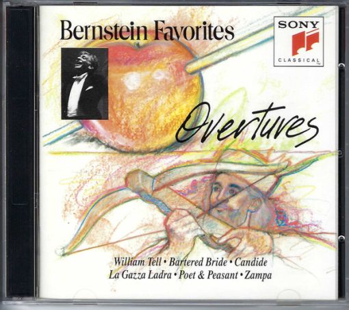 Leonard Bernstein, New York Philharmonic - Bernstein Favorites: Overtures (CD, Album, Comp) (Near Mint (NM or M-))