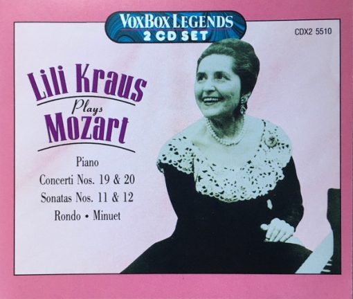 Lili Kraus - Lili Kraus Plays Mozart  (2xCD, Comp, Dig) (Near Mint (NM or M-))