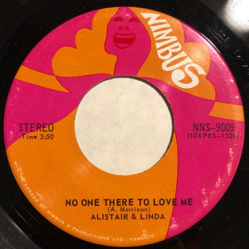 Alistair & Linda - No One There to Love Me (7", Single) (Near Mint (NM or M-))