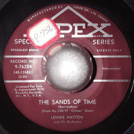 Lennie Hayton - Midnite Mood / The Sands Of Time (7") (Very Good Plus (VG+))