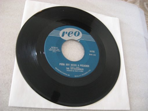 The Untouchables (9) - Poor Boy Needs A Preacher / New Fad (7", Single) (Very Good (VG))