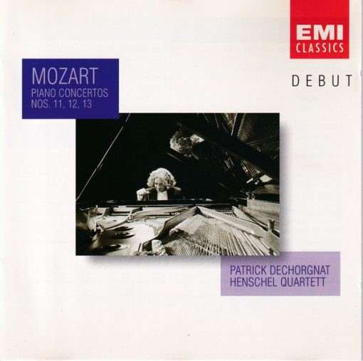 Wolfgang Amadeus Mozart, Patrick Dechorgnat, Henschel Quartett - Piano Concertos Nos. 11, 12, 13 (CD, Album) (Near Mint (NM or M-))