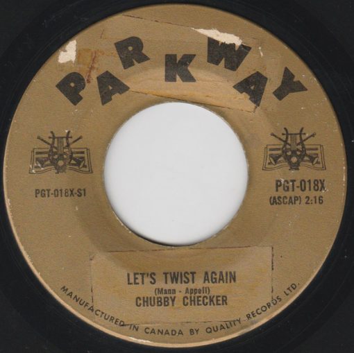 Chubby Checker - Let's Twist Again (7", Single, RE) (Near Mint (NM or M-))