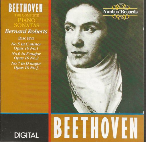 Bernard Roberts, Ludwig van Beethoven - Beethoven: Complete Piano Sonatas 5 (CD, Album, RE) (Near Mint (NM or M-))