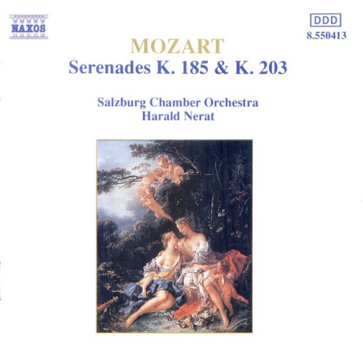 Wolfgang Amadeus Mozart - Salzburger Kammerorchester, Harald Nerat - Serenades K. 185 & K. 203 (CD, Album, RE) (Near Mint (NM or M-))