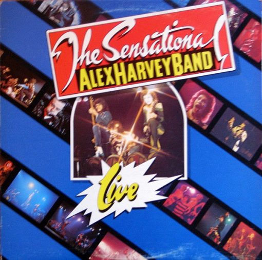 The Sensational Alex Harvey Band - Live (LP, Album) (Mint (M))