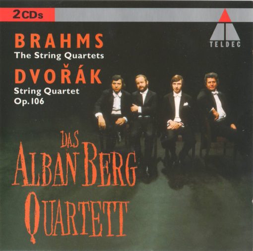 Johannes Brahms / Antonín Dvořák, Alban Berg Quartett - String Quartets (2xCD, Album, Comp, RE, RM) (Near Mint (NM or M-))