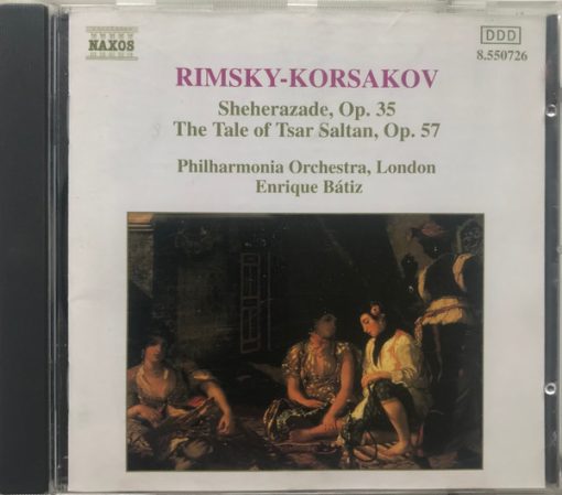 Nikolai Rimsky-Korsakov - Philharmonia Orchestra • Enrique Batiz - Sheherazade, Op. 35 • The Tale Of Tsar Saltan, Op. 57 (CD, Album) (Near Mint (NM or M-))