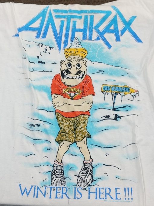 ANTHRAX - "Winter Is Here!!!" T-SHIRT L