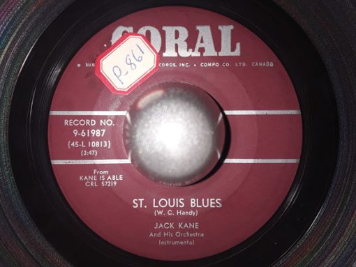 Jack Kane - St. Louis Blues (7", Single) (Very Good Plus (VG+))