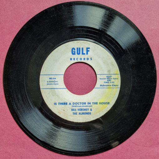 Bill Hershey & The Almonds - Is There A Doctor In The House / Yogi Man's Bikini (7", Advance) (Very Good Plus (VG+))