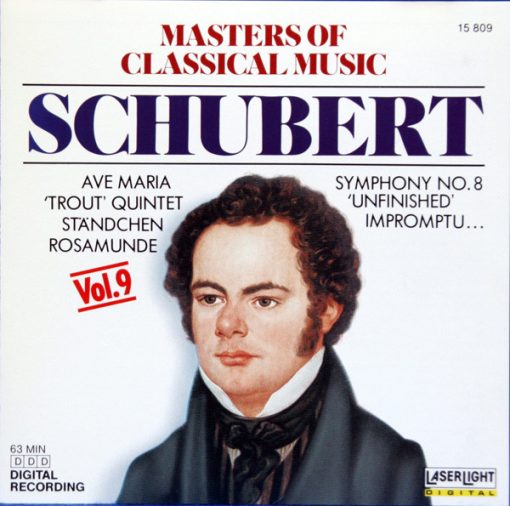 Franz Schubert - Masters Of Classical Music Vol.9 Schubert (CD, Comp) (Near Mint (NM or M-))