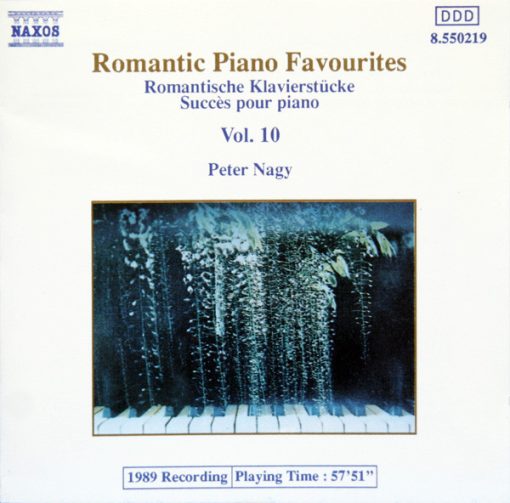 Péter Nagy (2) - Romantic Piano Favourites Vol.10 (CD) (Near Mint (NM or M-))