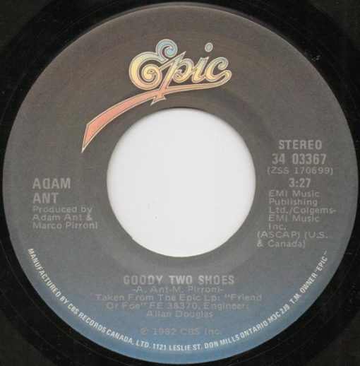 Adam Ant - Goody Two Shoes (7", Single) (Near Mint (NM or M-))