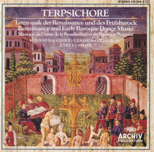 Konrad Ragossnig / Ulsamer Collegium / Josef Ulsamer - Terpischore - Tanzmusik Der Renaissance Und Des Frühbarock (CD, Comp, RE, RP) (Near Mint (NM or M-))