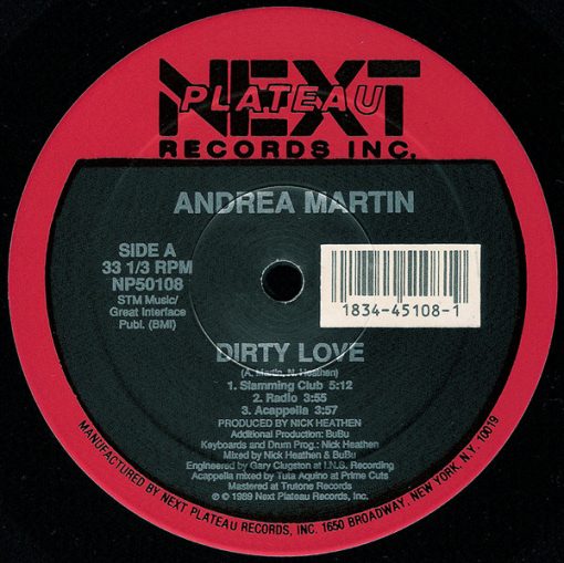 Andrea Martin - Dirty Love (12") (Mint (M))