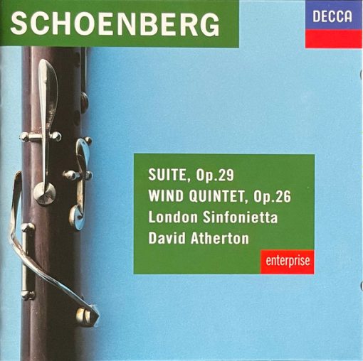 Arnold Schoenberg - London Sinfonietta, David Atherton (2) - Suite, Op.29 / Wind Quintet, Op.26 (CD, RE, RM) (Near Mint (NM or M-))