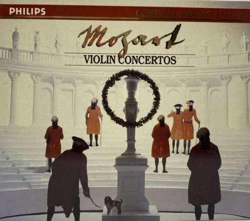 Wolfgang Amadeus Mozart - Violin Concertos (4xCD, Comp, Sli + Box, Sli) (Near Mint (NM or M-))