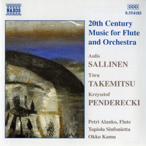 Aulis Sallinen, Toru Takemitsu, Krzysztof Penderecki, Petri Alanko (2), Tapiola Sinfonietta, Okko Kamu - 20th Century Music For Flute And Orchestra (CD, Album) (Near Mint (NM or M-))