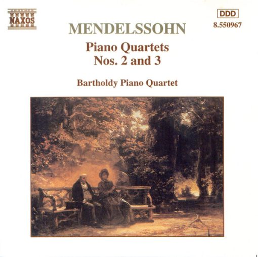 Felix Mendelssohn-Bartholdy, Bartholdy Piano Quartet - Piano Quartets Nos.2 And 3 (CD) (Near Mint (NM or M-))