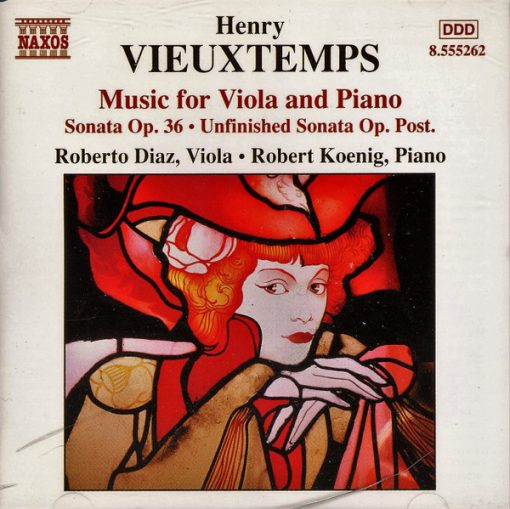 Henri Vieuxtemps Viola Roberto Diaz (2) Piano Robert Koenig - Music For Viola And Piano (CD, Album) (Near Mint (NM or M-))