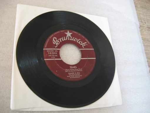 Chuck And Bill - Tears (That I Cried Over You) / I Wanna Move A Little Closer (7", Single) (Near Mint (NM or M-))