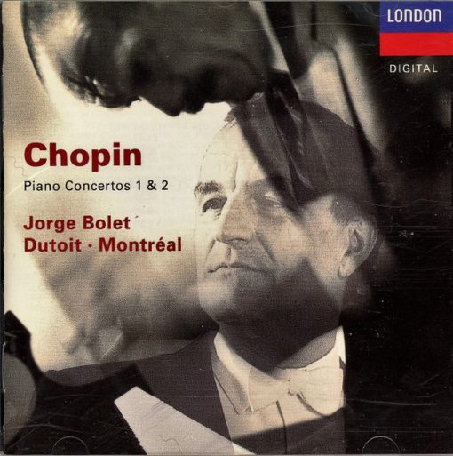 Frédéric Chopin, Jorge Bolet, Charles Dutoit, Orchestre Symphonique De Montréal - Piano Concertos 1 & 2 (CD, Album) (Near Mint (NM or M-))