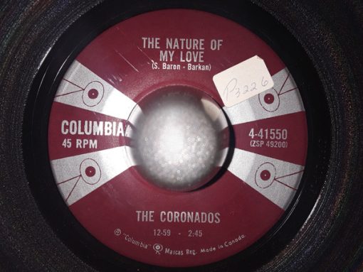 The Coronados - The Nature of My Love / I Believe (7", Single) (Very Good Plus (VG+))