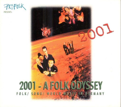 Various - 2001 - A Folk Odyssey (Folk/Song/World Music In Germany) (CD, Comp, Promo) (Near Mint (NM or M-))