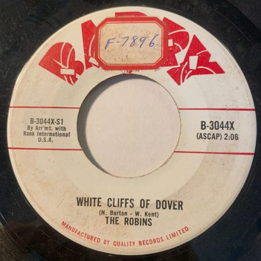 The Robins - White Cliffs of Dover (7", Single) (Very Good Plus (VG+))