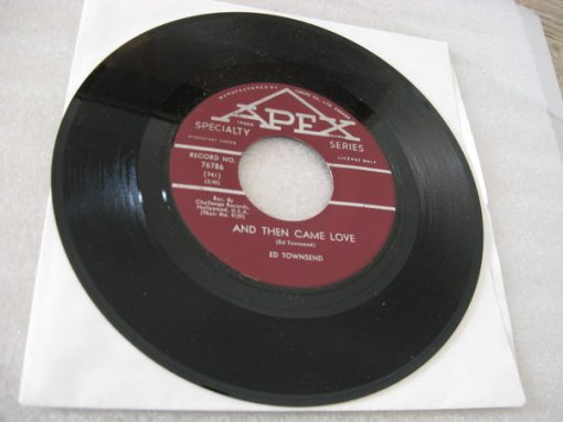 Ed Townsend - And Then Came Love / Little Bitty Dave (7", Single) (Very Good Plus (VG+))