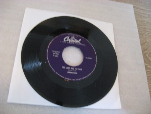 Johnny Rose - The Last One To Know / I Pray (7", Single) (Very Good Plus (VG+))