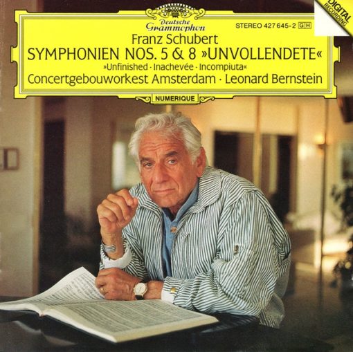 Franz Schubert, Concertgebouworkest, Leonard Bernstein - Symphonien Nos. 5 & 8 »Unvollendete« (CD) (Near Mint (NM or M-))