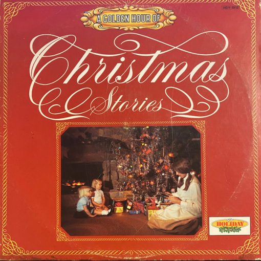 The Mistletoe Players - A Golden Hour Of Christmas Stories (LP) (Mint (M))