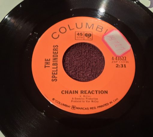 The Spellbinders - Chain Reaction / A Little On The Blue Side (7", Single) (Near Mint (NM or M-))