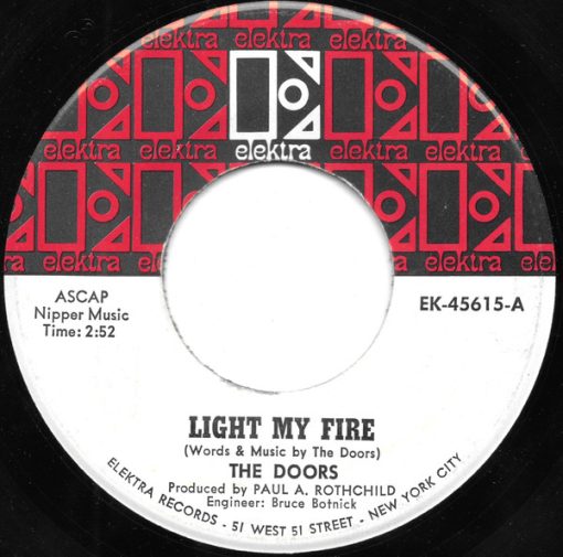 The Doors - Light My Fire (7", Single, Spe) (Near Mint (NM or M-))