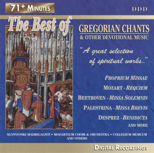 Various - The Best Of Gregorian Chants & Other Devotional Music (CD) (Near Mint (NM or M-))