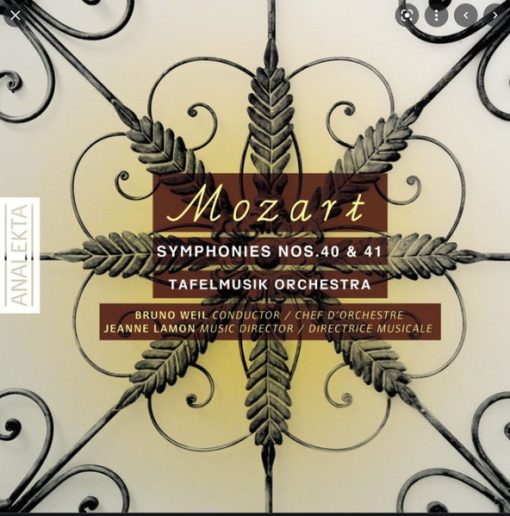 Tafelmusik Baroque Orchestra, Bruno Weil, Jeanne Lamon - Mozart Symphonies Nos. 40 & 41  (CD) (Near Mint (NM or M-))