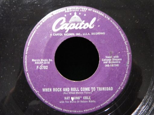 Nat King Cole - When Rock And Roll Come To Trinidad / China Gate (7", Single) (Near Mint (NM or M-))