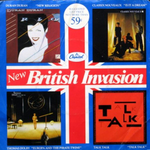 Various - New British Invasion (7", Comp) (Near Mint (NM or M-))